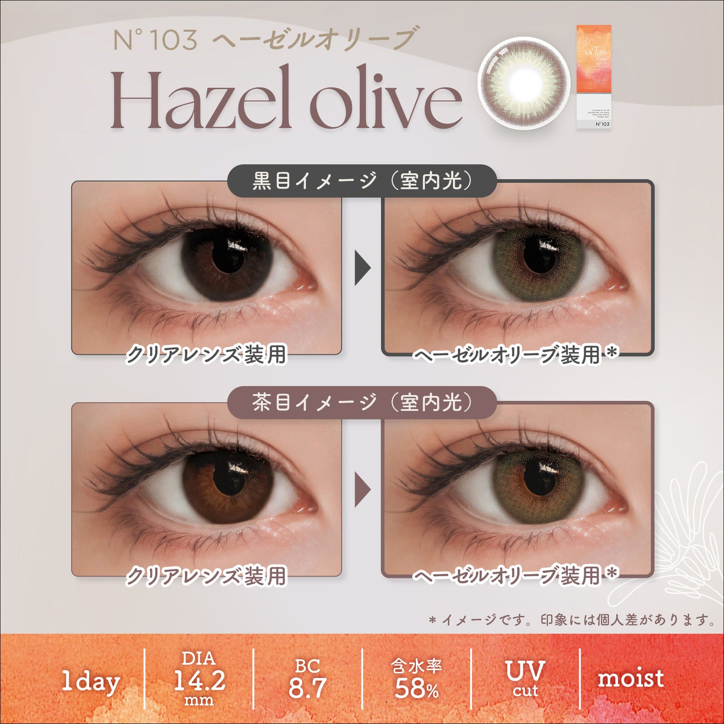 LaFORTE Lena ( ラフォルテ レナ ) ワンデーUV 10枚入(ワンデー / カラコン)