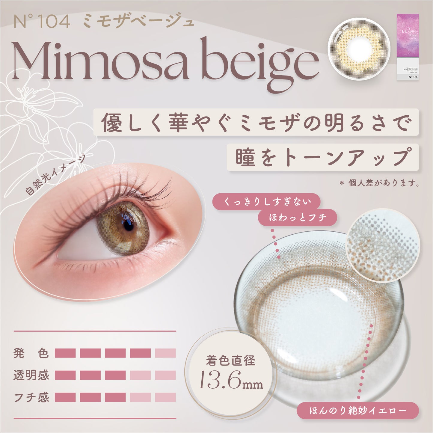 LaFORTE Lena ( ラフォルテ レナ ) ワンデーUV 10枚入(ワンデー / カラコン)