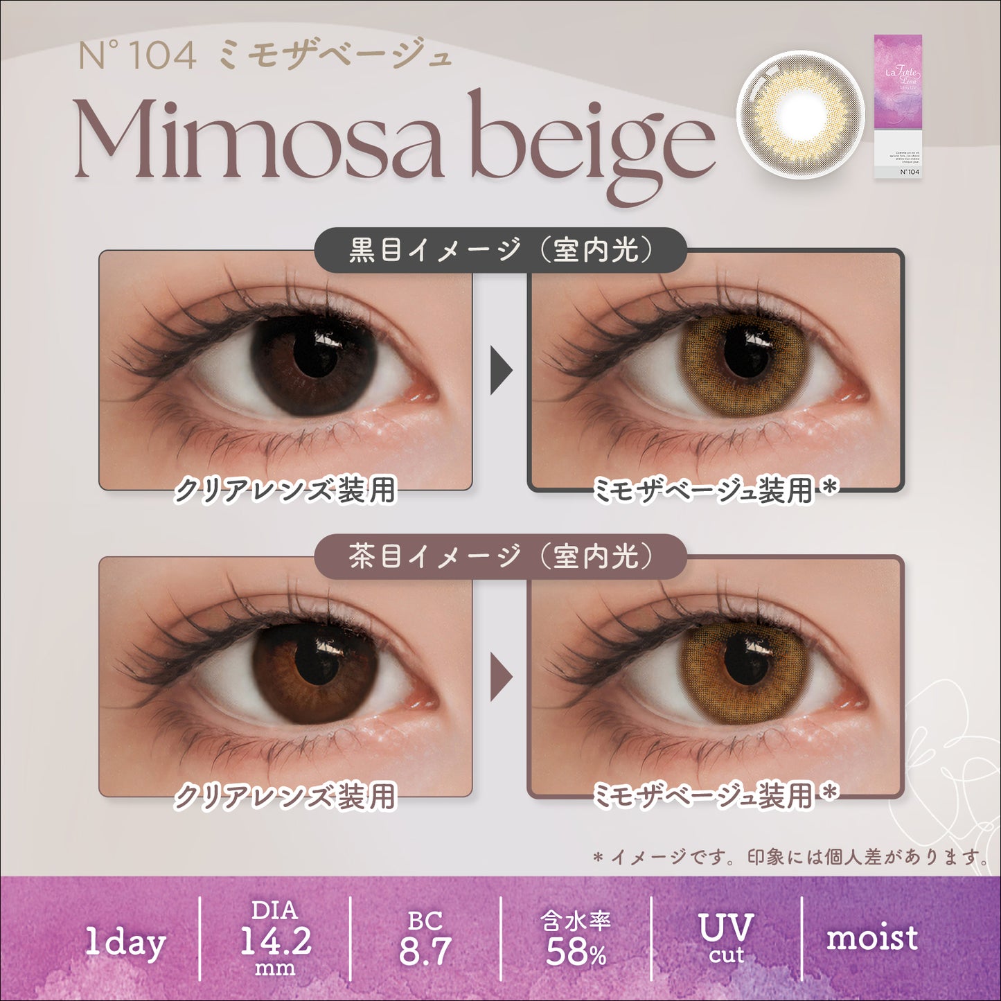LaFORTE Lena ( ラフォルテ レナ ) ワンデーUV 10枚入(ワンデー / カラコン)