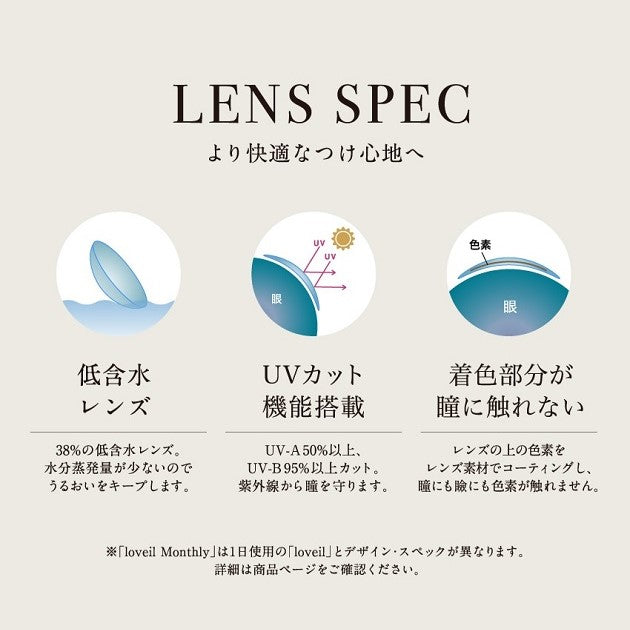 ラヴェール マンスリー 2枚入