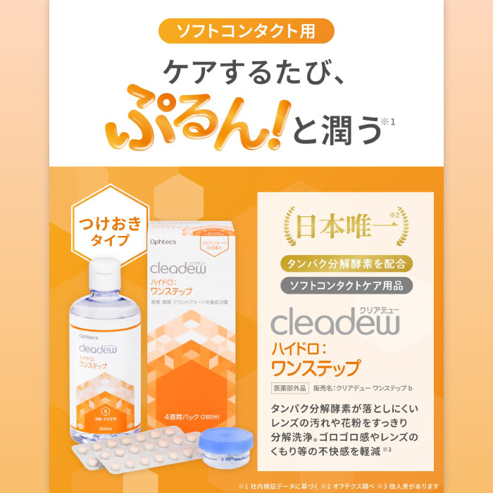 クリアデュー ハイドロ,ワンステップ 28日分