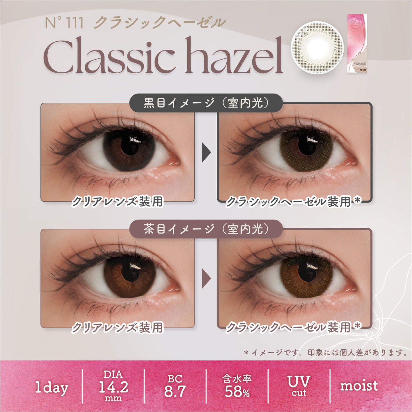 LaFORTE Lena ( ラフォルテ レナ ) ワンデーUV 10枚入（ワンデー / カラコン）